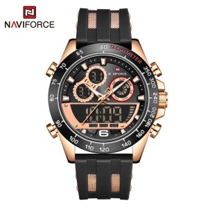 naviforce supershell rose gold black