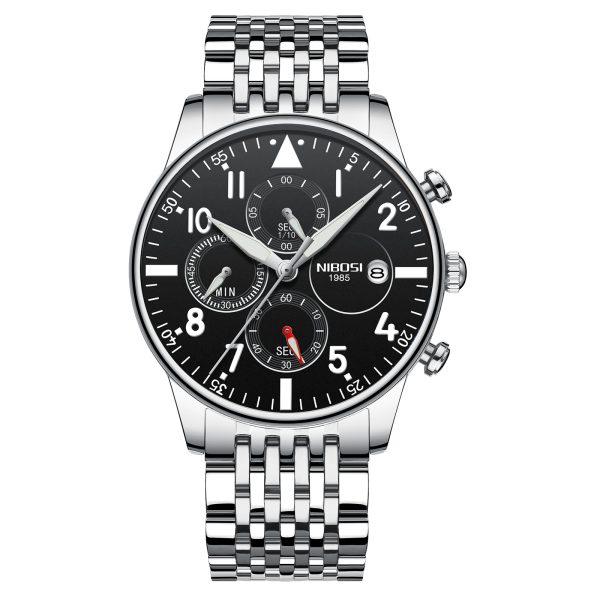 nibosi juggernaut silver black