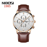 nibosi lancer rose gold silver brown