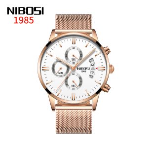 Nibosi Revenant Rose Gold Silver