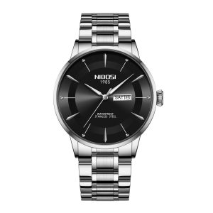 Nibosi Space Cadet Silver Black