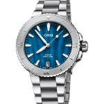 oris aquis date 36.5mm