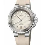 oris aquis date 36.5mm yusra mardini