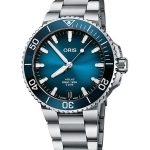 oris aquis date caliber 400 41.5mm