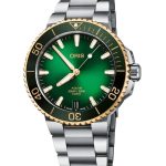 oris aquis date caliber 400 41.5mm