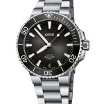 oris aquis date caliber 400 41.5mm