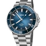 oris aquis date calibre 400 43.5mm
