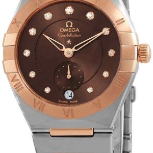 Omega Damklocka 131.20.34.20.63.001 Constellation Co-Axial 34Mm