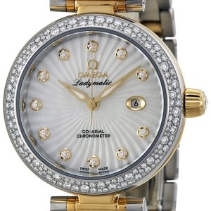 Omega Damklocka 425.25.34.20.55.002 De Ville Ladymatic Co-Axial 34mm