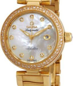 Omega Damklocka 425.65.34.20.55.009 De Ville Ladymatic Co-Axial 34mm