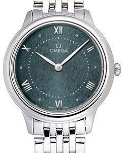 Omega Damklocka 434.10.30.60.10.001 De Ville Prestige Grön/Stål