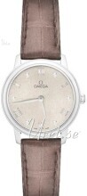 Omega Damklocka 434.13.28.60.59.001 De Ville Prestige Beige/Läder