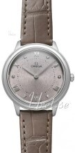 Omega Damklocka 434.13.30.60.52.001 De Ville Prestige Beige/Läder