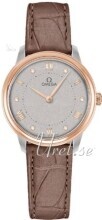 Omega Damklocka 434.23.30.60.52.001 De Ville Prestige Grå/Läder