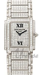 Patek Philippe Damklocka 4910/51G/001 Twenty~4 Diamantinfattad/18