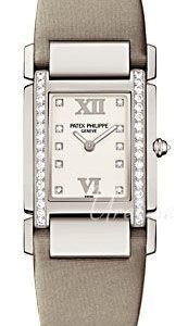 Patek Philippe Damklocka 4920G/010 Twenty~4 Vit/Satin 30x25 mm