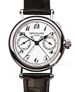 Patek Philippe Herrklocka 5959P/001 Grand Complications Vit/Läder