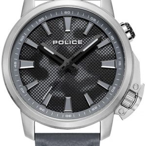 Police Herrklocka PEWJD2202702 Grå/Läder ⌀44 mm