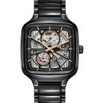 rado true square automatic open heart 38mm