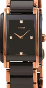 Rado Damklocka R20201712 Integral Svart/Roséguldstonat stål