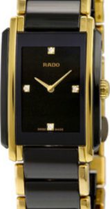 Rado Damklocka R20845712 Integral Svart/Gulguldtonat stål