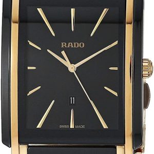 Rado Herrklocka R20204162 Integral Svart/Gulguldtonat stål