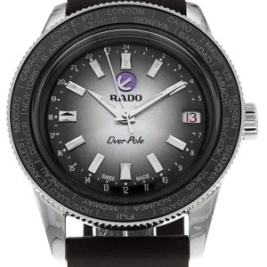 Rado R32116158 Captain Cook Grå/Läder ⌀37 mm