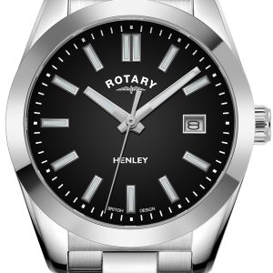 Rotary Damklocka LB05180/04 Henley Svart/Stål ⌀36 mm