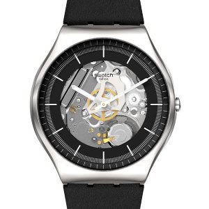 SWATCH Black Skeleton 42mm