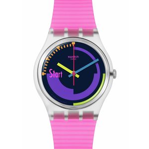 SWATCH Neon Pink Podium