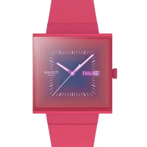 SWATCH Squarely Berry 42mm