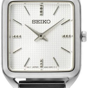 Seiko Damklocka SWR073P1 Classic Vit/Stål 26x26 mm