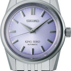 Seiko Herrklocka SPB291J1 King Lila/Stål ⌀37 mm