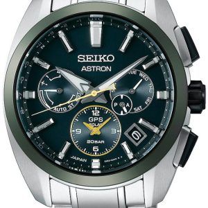 Seiko Herrklocka SSH071J1 Astron Grön/Titan ⌀42.8 mm