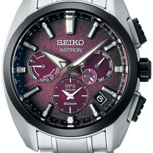 Seiko Herrklocka SSH101J1 Astron Lila/Titan ⌀42.8 mm