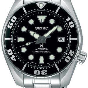 Seiko Prospex Herrklocka SBDC031J Svart/Stål ⌀45 mm