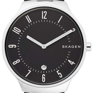 Skagen Grenen Damklocka SKW6459 Svart/Läder ⌀38 mm