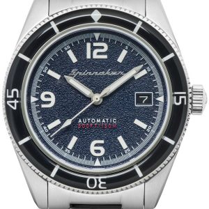 Spinnaker Herrklocka SP-5055-22 Fleuss Blå/Stål ⌀43 mm