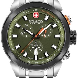 Swiss Military Platoon Chrono Night Vision Herrklocka SMWGI2100271