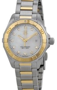 TAG Heuer Damklocka WAY1451.BD0922 Aquaracer Lady Vit/Stål ⌀27 mm