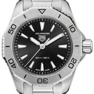 TAG Heuer Damklocka WBP1410.BA0622 Aquaracer Lady Svart/Stål ⌀30 mm