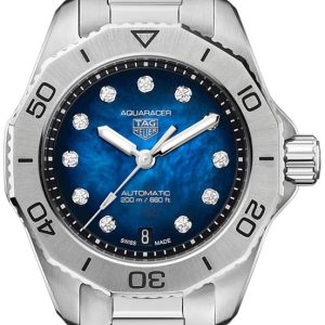 TAG Heuer Damklocka WBP2411.BA0622 Aquaracer Professional Blå/Stål