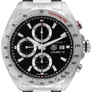 TAG Heuer Herrklocka CAZ2010.BA0876 Formula 1 Svart/Stål ⌀44 mm