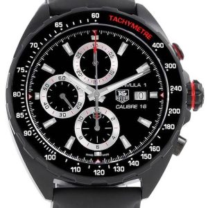 TAG Heuer Herrklocka CAZ2011.FT8024 Formula 1 Svart/Gummi ⌀44 mm