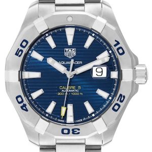 TAG Heuer Herrklocka WAY2012.BA0927 Aquaracer Blå/Stål ⌀43 mm