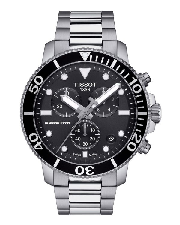 tissot seastar 1000 chronograph 45.5mm