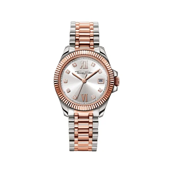 thomas sabo - klocka divine rosé stål