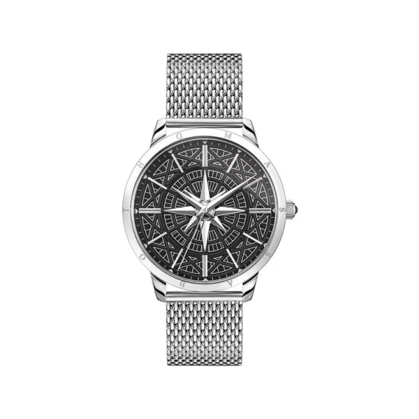 thomas sabo - klocka rebel spirit kompass stål/svart 42 mm