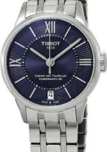 Tissot Damklocka T099.207.11.048.00 Chemin Des Tourelles Blå/Stål