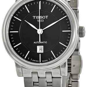 Tissot Damklocka T122.207.11.051.00 Carson Svart/Stål ⌀30 mm